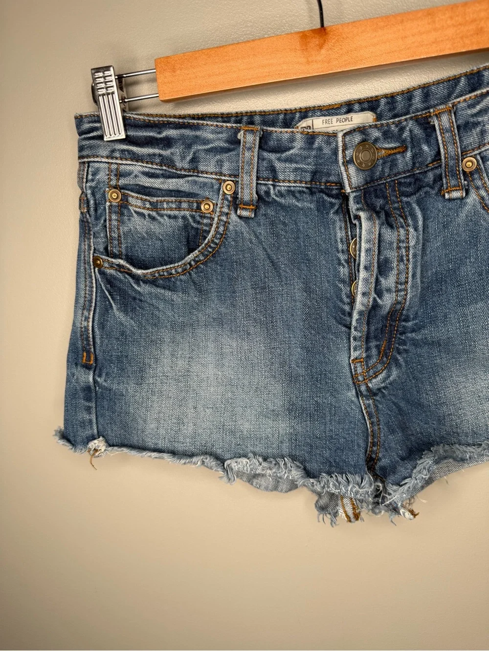 Free People Rock Denim Uptown Short